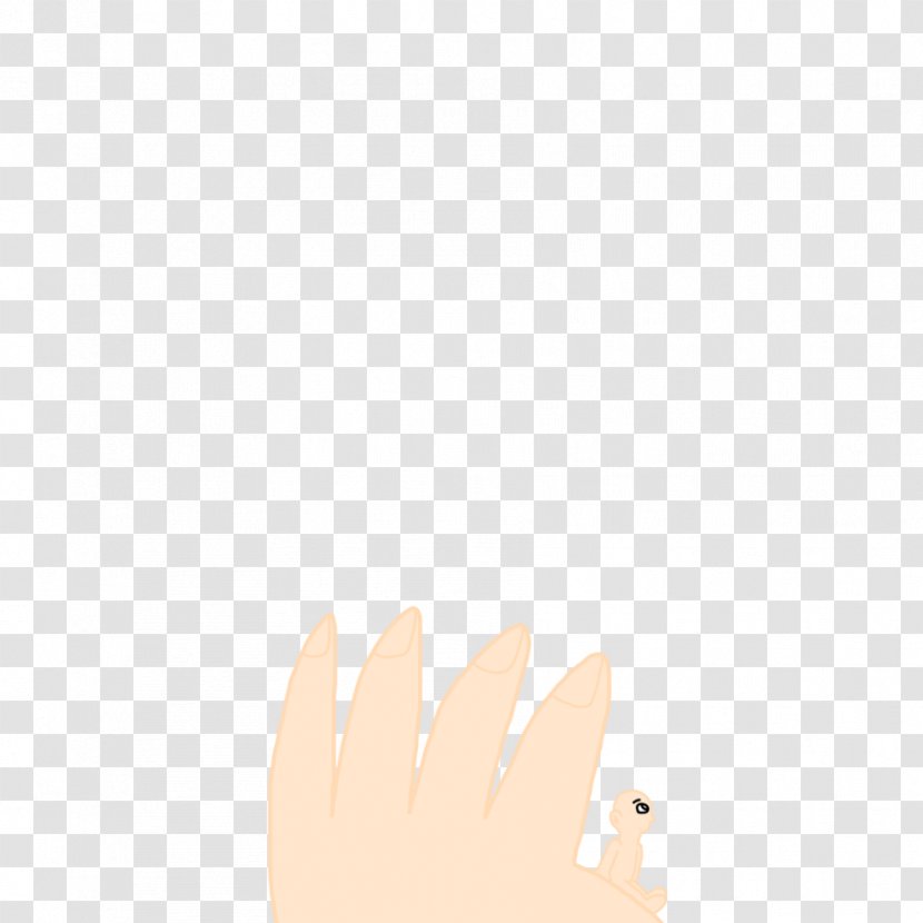 Thumb Hand Model Font - Watercolor - Design Transparent PNG