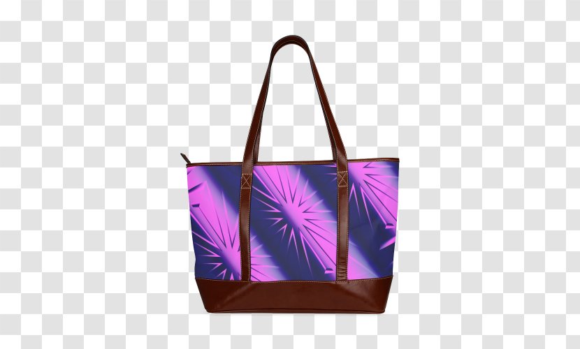Handbag Tote Bag Tapestry Satchel - Purple - Starburst Transparent PNG