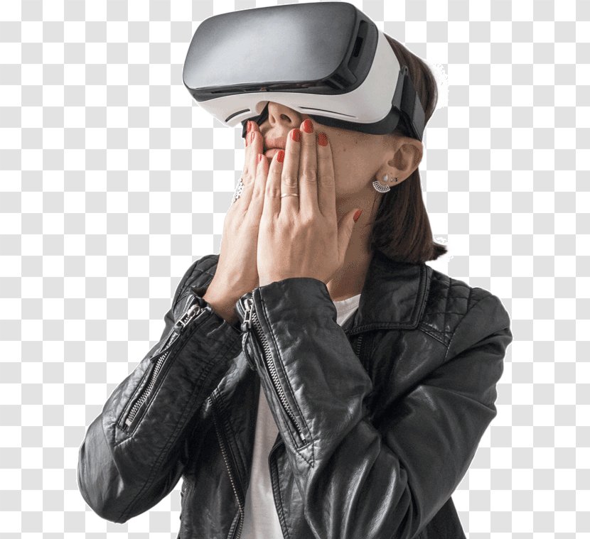 Virtual Reality Headset Virtuality Bicycle Helmets - Julia Transparent PNG