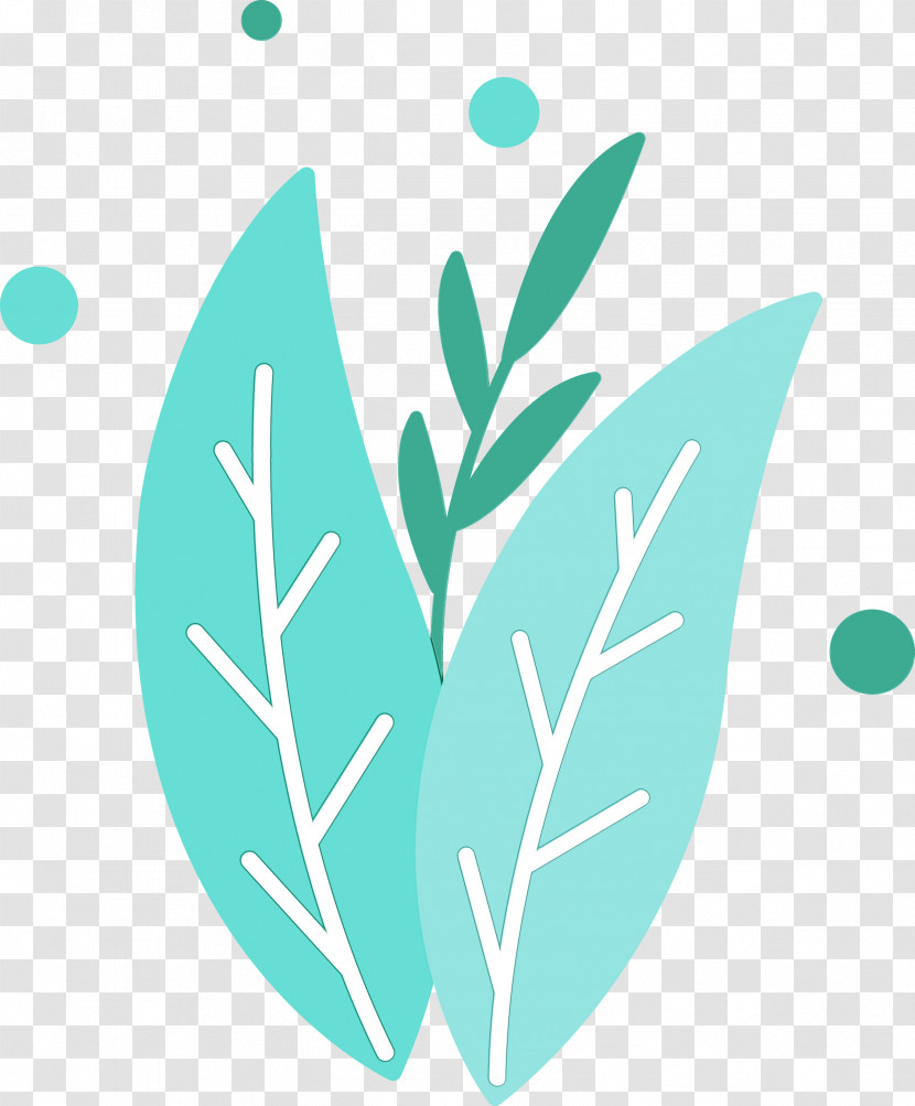 Logo Leaf Green Tree Line Transparent PNG