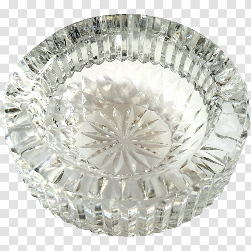 Glass Ashtray Crystal - Plate Transparent PNG