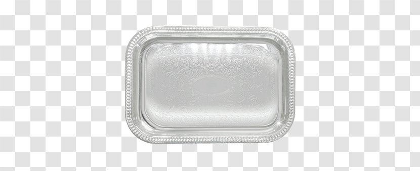 Tray Platter Plastic Stainless Steel Bowl - Silver Transparent PNG