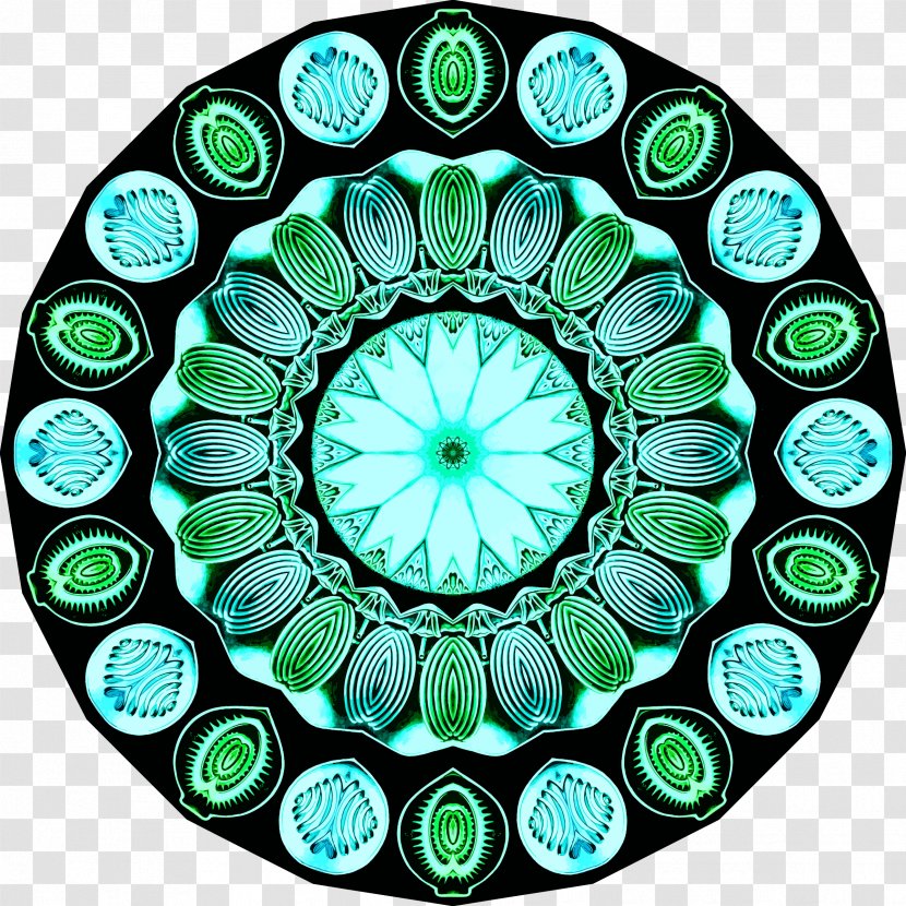 Circle Packing In A Pollen Mandala Microspore - Spoonflower Transparent PNG