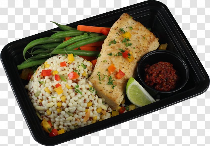 Bento Vegetarian Cuisine Plate Lunch Meal - Japanese - Mahi-mahi Transparent PNG
