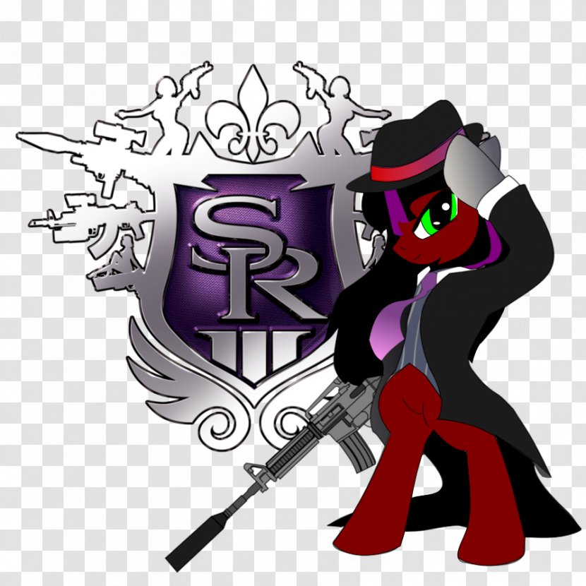 Saints Row: The Third Row IV Gat Out Of Hell 2 Xbox 360 - Purple - 3 Art Transparent PNG