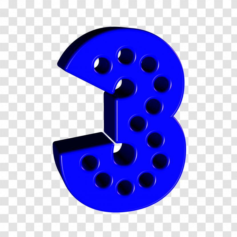 Number Numerical Digit Letter - 3d Transparent PNG