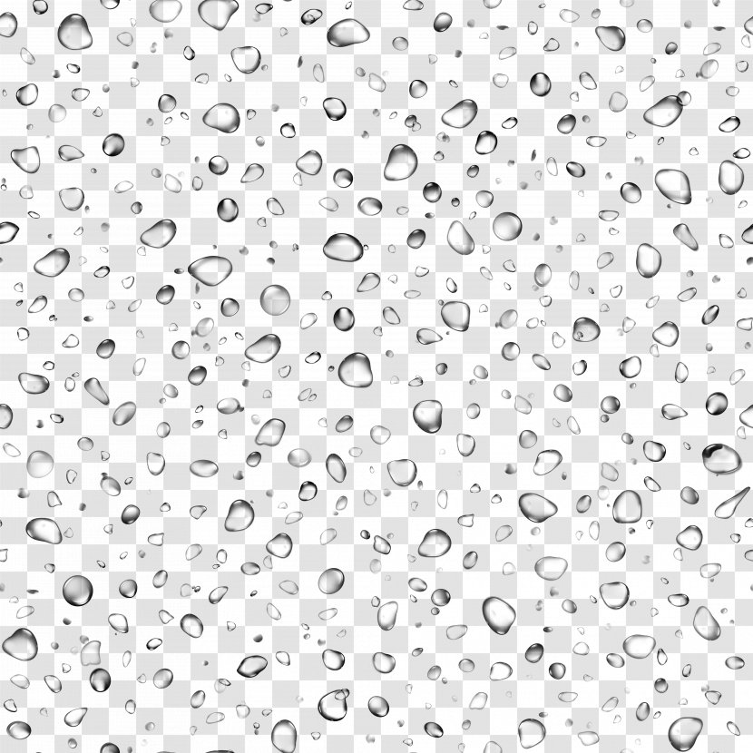 Drop Wallpaper - Black - Water Drops Transparent PNG