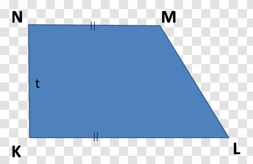 Triangle Two-dimensional Figures Area Trapezoid - Diagram Transparent PNG