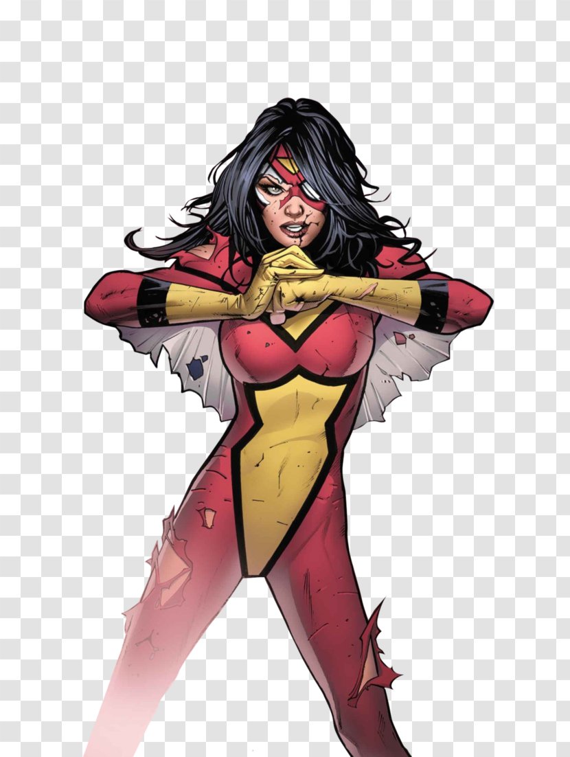 Spider-Woman (Jessica Drew) Gwen Stacy Female Rendering Superhero - Tree - Spider Woman Transparent PNG