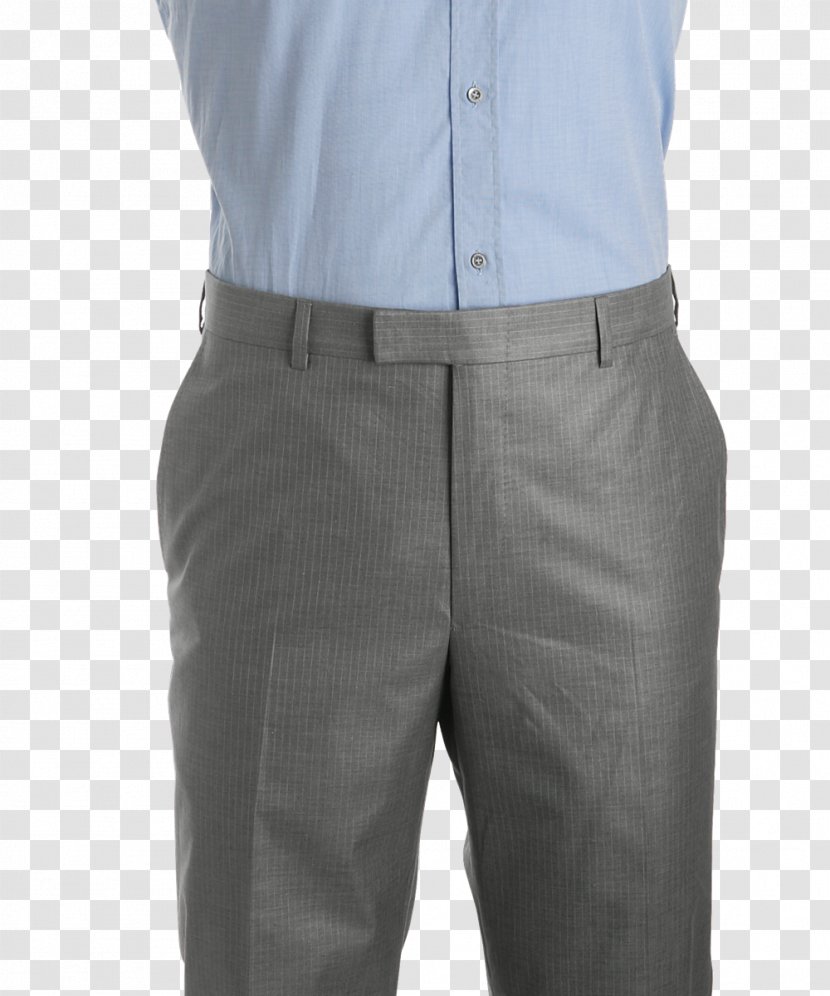 Button Pants Formal Wear Khaki Suit - Trousers Transparent PNG