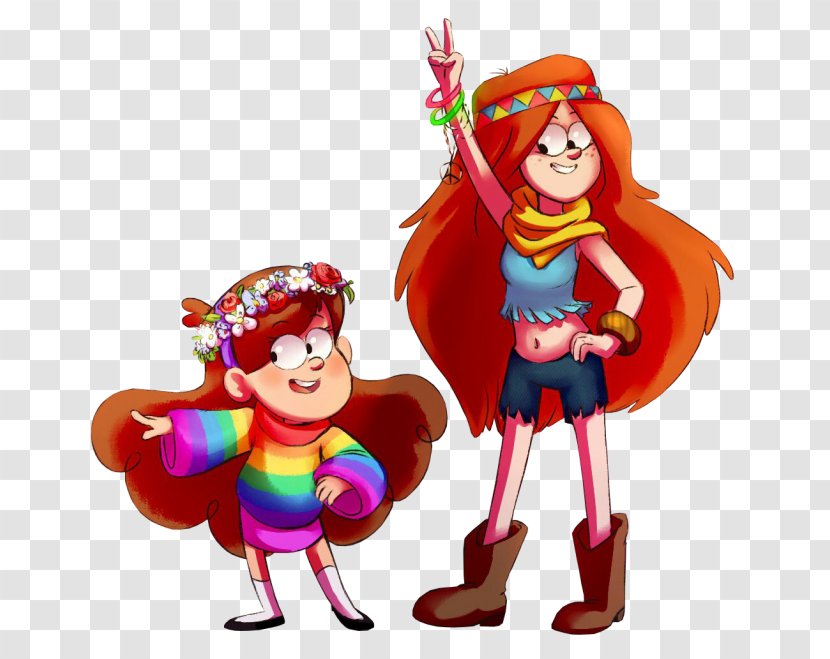 Dipper Pines Mabel Grunkle Stan Wendy Bill Cipher - Clown - Character Transparent PNG