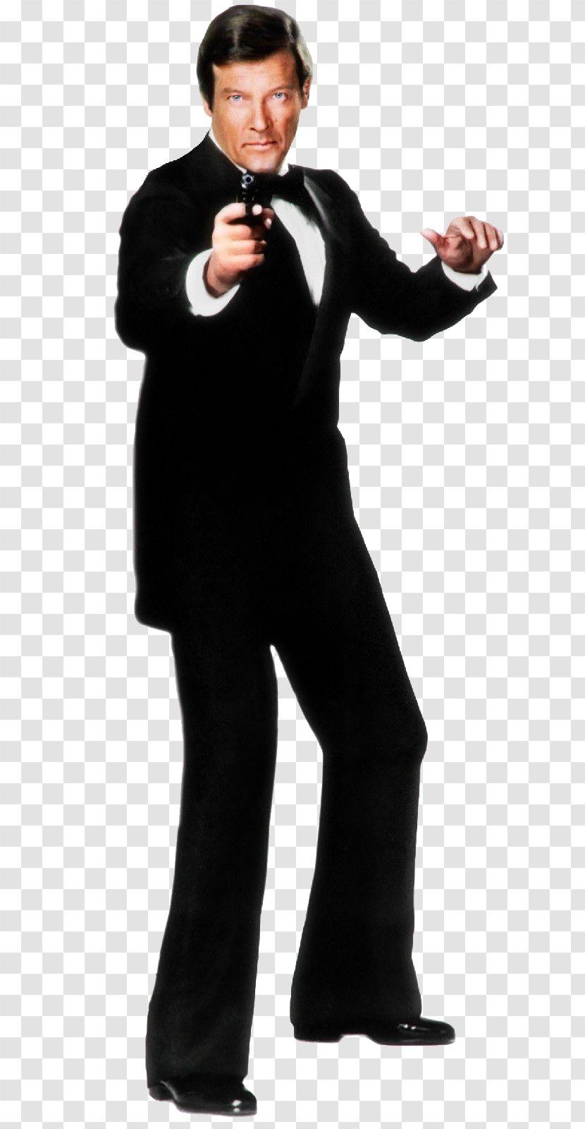 Roger Moore James Bond A View To Kill Oddjob Standee - Tuxedo Transparent PNG