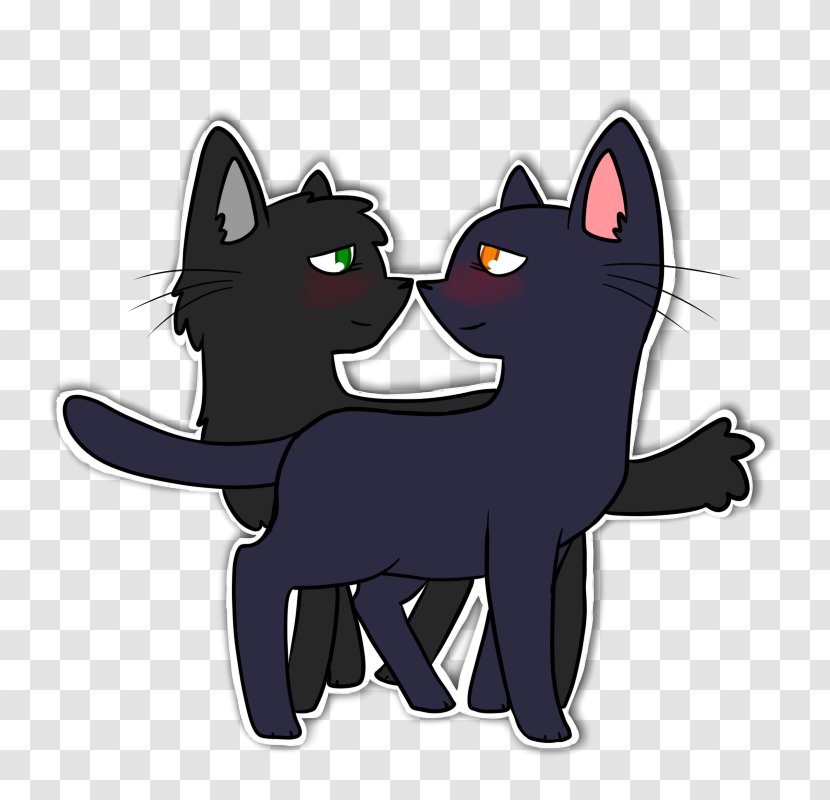 Hollyleaf Crowfeather Black Cat Whiskers - Scourge Transparent PNG