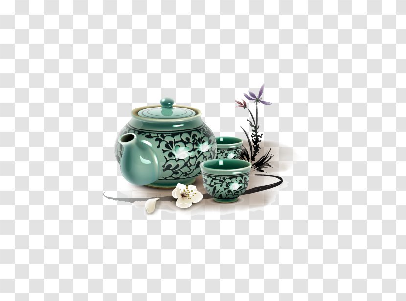 Teaware Matcha Gongfu Tea Ceremony Culture - Teapot - Set Transparent PNG