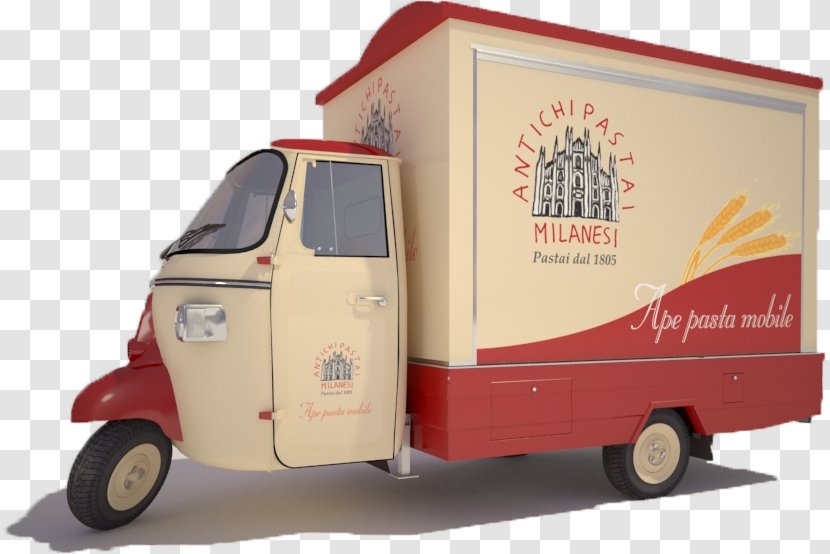Street Food Truck Pasta Motor Vehicle - Italian Transparent PNG