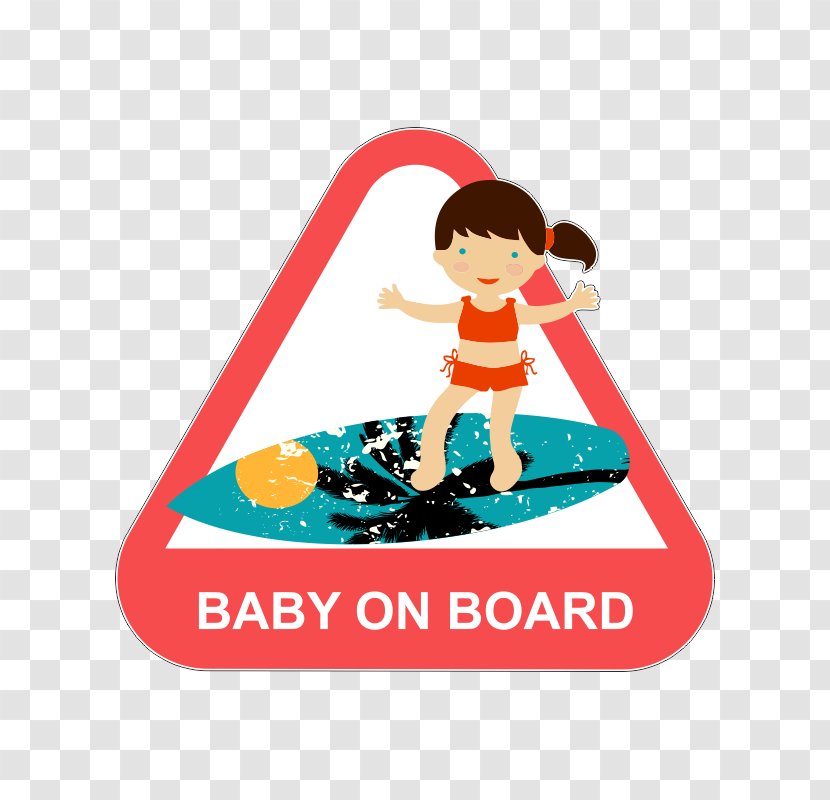 Logo Clip Art Brand Font Product - Text - Baby On Board Signs Transparent PNG