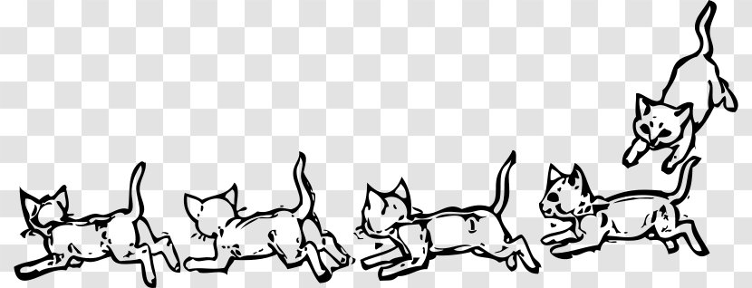 Kitten Cat Clip Art - Tree Transparent PNG