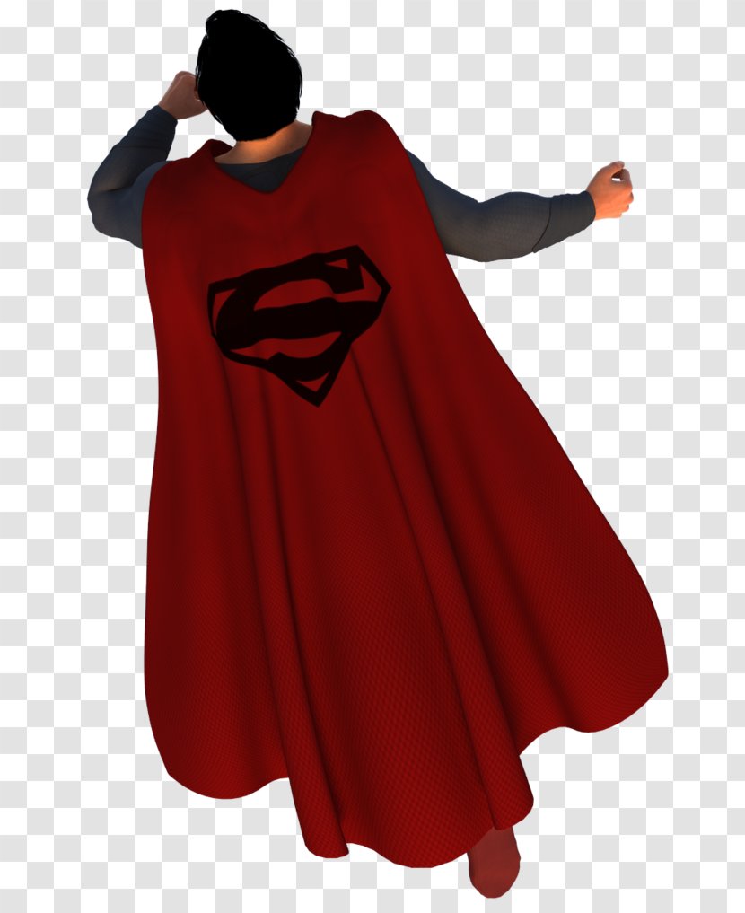 Superman Cape Justice League Film Series Shoulder Cloak - Male Transparent PNG