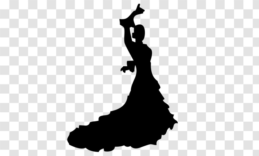 Flamenco Dancer Silhouette Drawing - Photography Transparent PNG