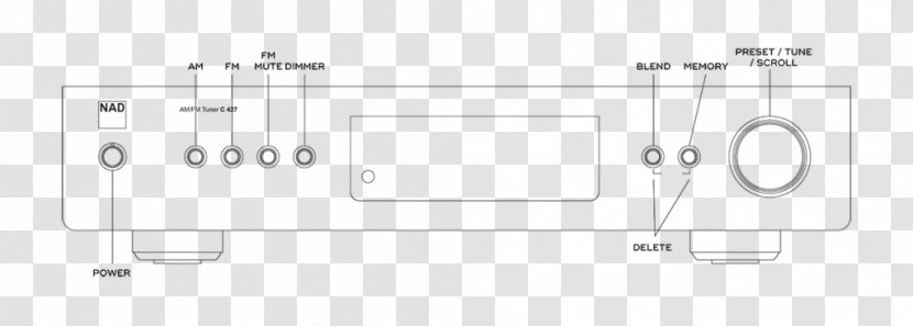 Brand Line Technology Angle - Rectangle - Front Stereo Display Transparent PNG