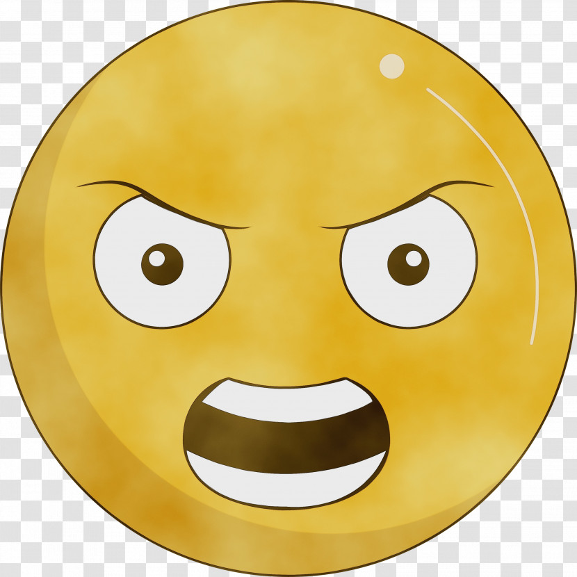 Smiley Yellow Cartoon Meter Transparent PNG