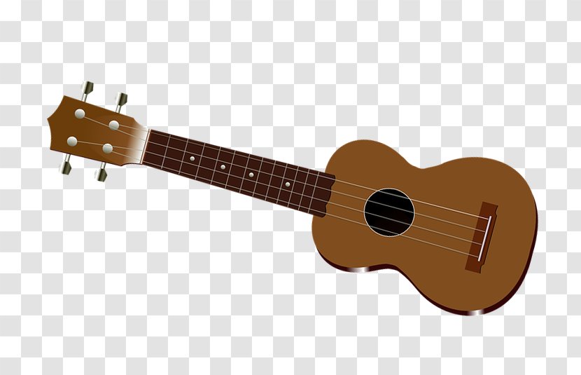Ukulele Acoustic Guitar Bass Cuatro Tiple - Watercolor Transparent PNG