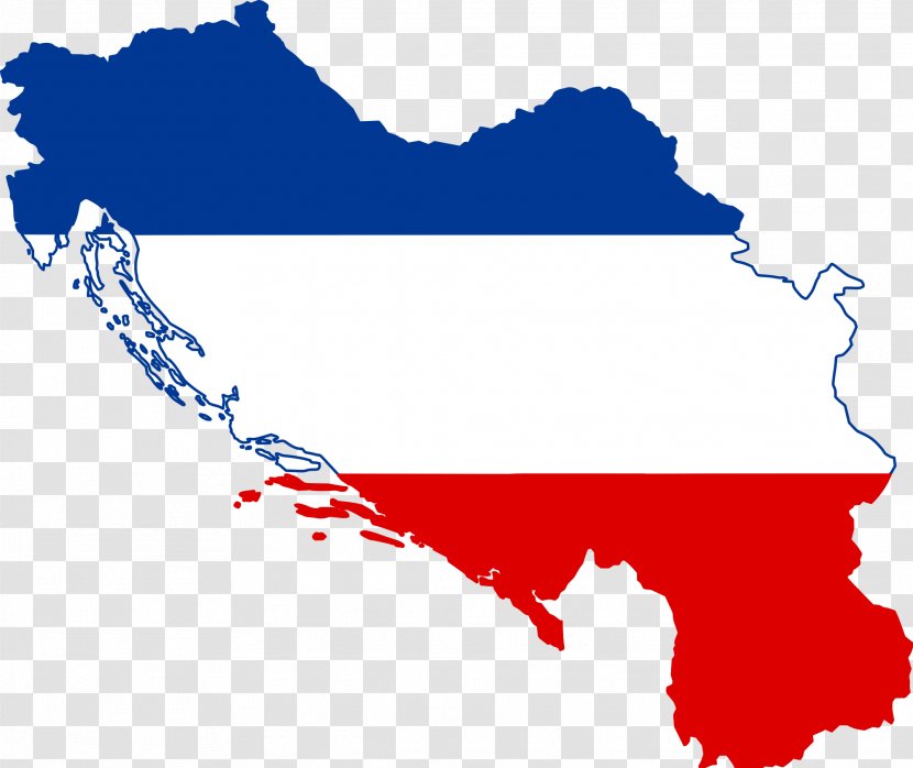 Breakup Of Yugoslavia Socialist Federal Republic Serbia Yugoslav Wars - Map Transparent PNG