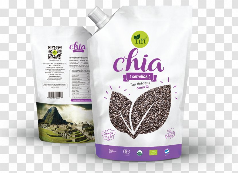 Superfood Flavor Brand - Chia Transparent PNG