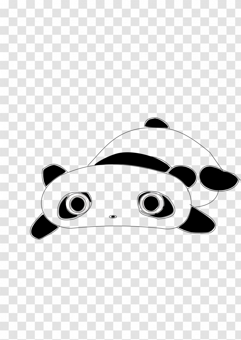 Giant Panda Bear Clip Art - White Transparent PNG