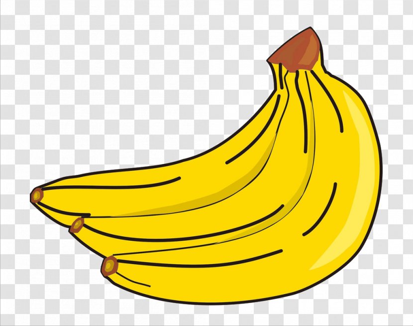 Banana Auglis Cartoon Transparent PNG