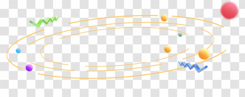 Brand Yellow Wallpaper - Computer - Floating Cartoon Universe Planet Transparent PNG