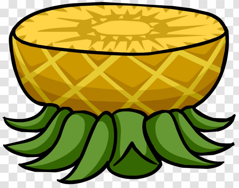 Club Penguin Island Smoothie Igloo Table - Pineapple Transparent PNG