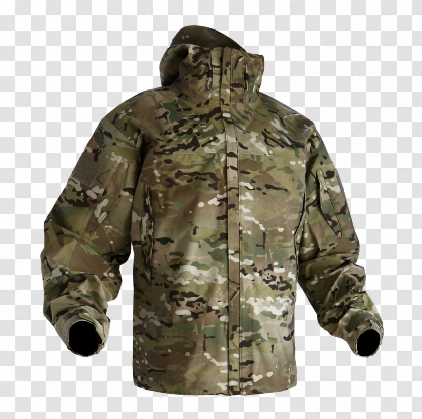 Gore-Tex Breathability Shell Jacket Hardshell MultiCam - Parka Transparent PNG