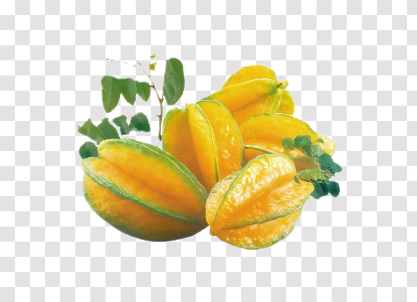 Carambola Fruit Food - Lemon - 蔬菜 Transparent PNG