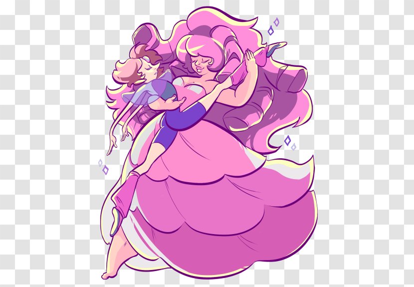 Steven Universe Pearl Rose Quartz Greg - Heart Transparent PNG