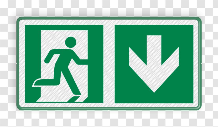 Exit Sign Emergency Fire Escape Architectural Engineering Safety - Information - Logo Transparent PNG