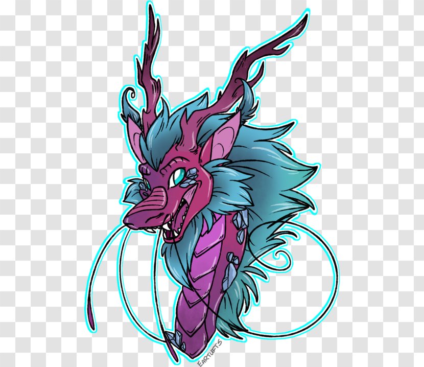 Demon Dragon Clip Art - Organism - Treasure Transparent PNG