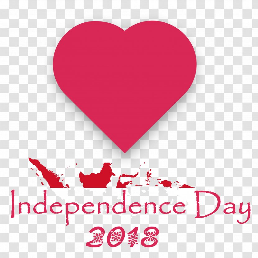 Indonesian Independence Day. - Heart - Frame Transparent PNG