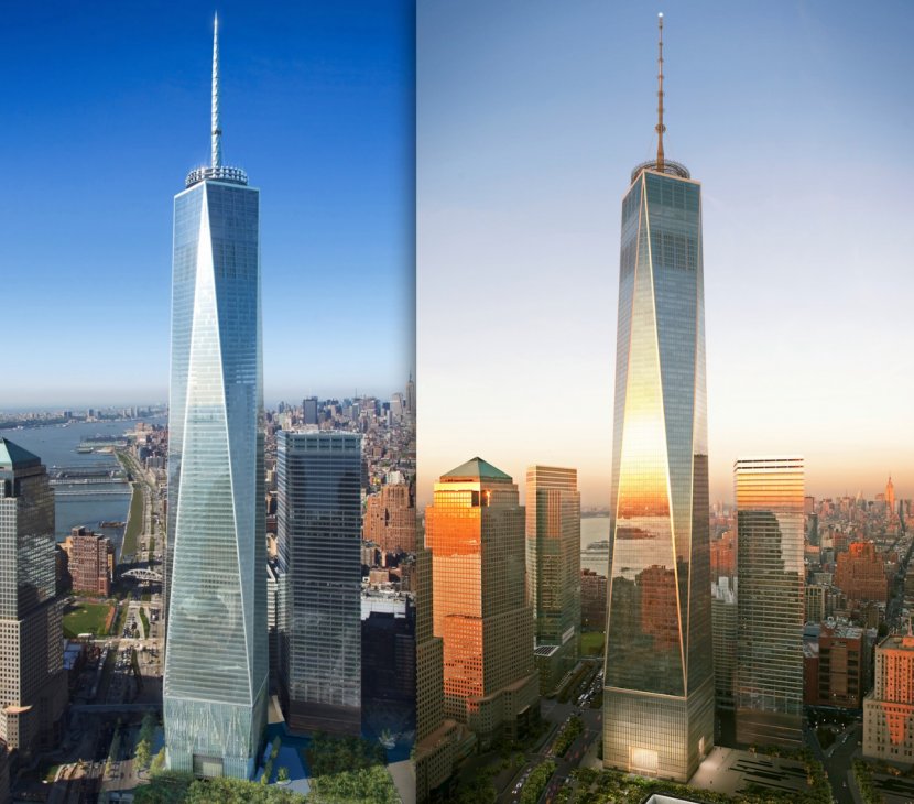 One World Trade Center 2 Willis Tower September 11 Attacks - Manhattan - Skyscraper Transparent PNG