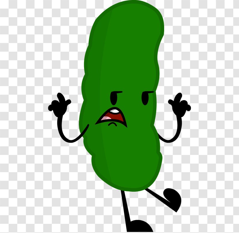 Clip Art Image Pickled Cucumber Drawing - Cartoon - Pickle Transparent PNG