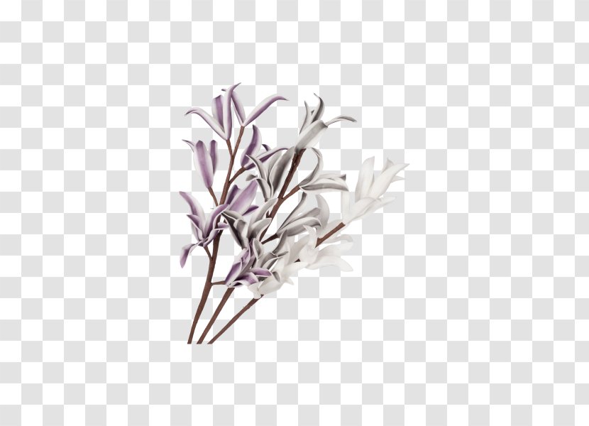 Twig Flower - Lavender - Orchidea Transparent PNG