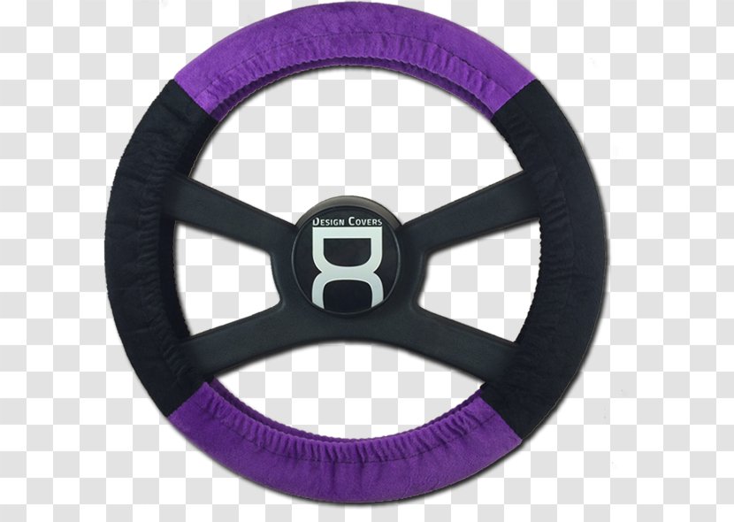 Motor Vehicle Steering Wheels Car Badge - Wheel - Dark Purple Transparent PNG