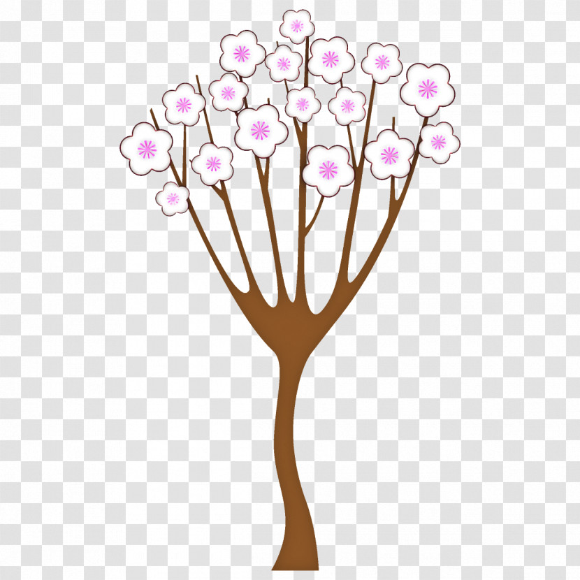 Plum Tree Plum Winter Flower Transparent PNG