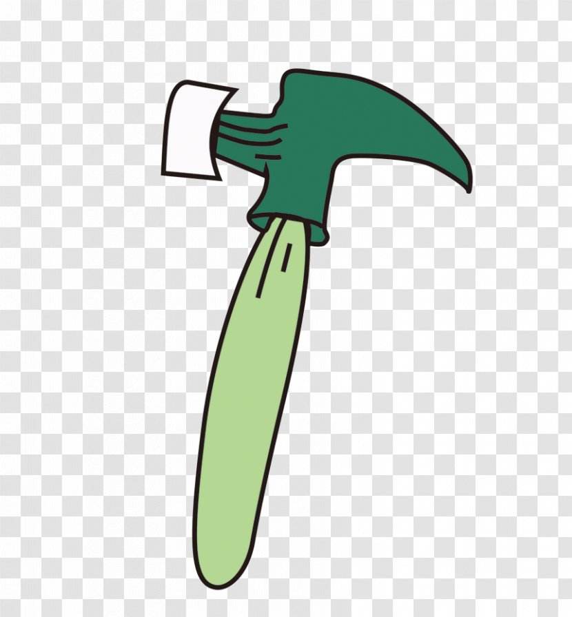 Hammer Cartoon Clip Art - Tool - Hand-painted Transparent PNG