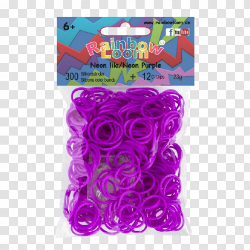 Rainbow Loom Rubber Bands Natural Toy Transparent PNG
