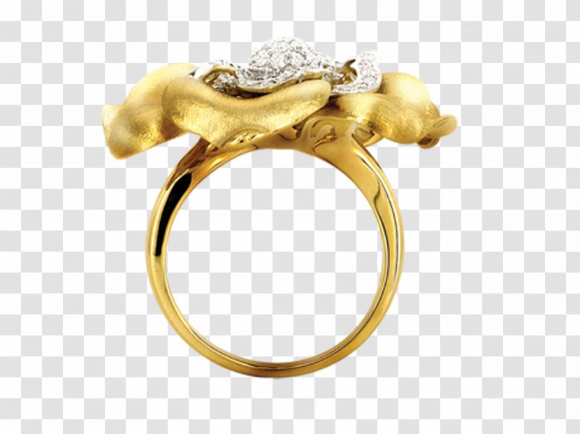 Earring U9996u98fe Gold Designer - Wedding Ceremony Supply - Ring Transparent PNG