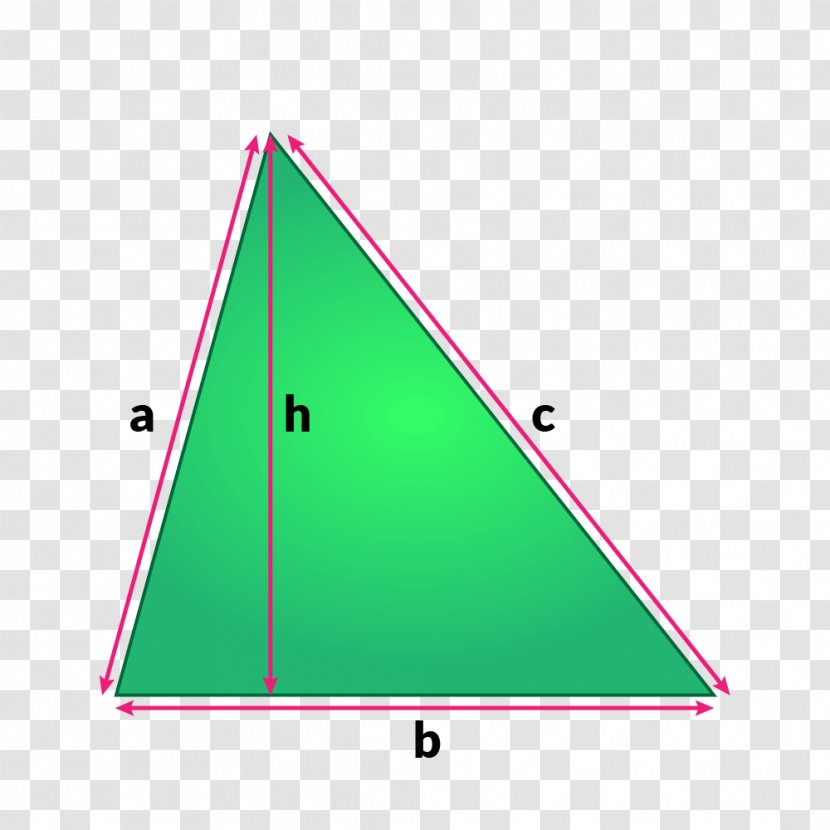 Triangle Area Perimeter Point Parallelogram - Grass - TRIANGLE Transparent PNG