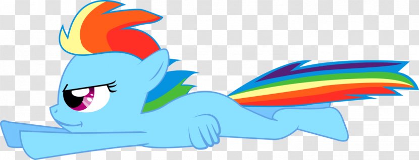 Rainbow Dash Rarity Fluttershy Horse Pony - Cartoon Transparent PNG