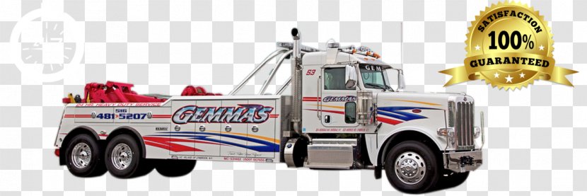 Car Commercial Vehicle Container Transport Tow Truck - Toy Transparent PNG
