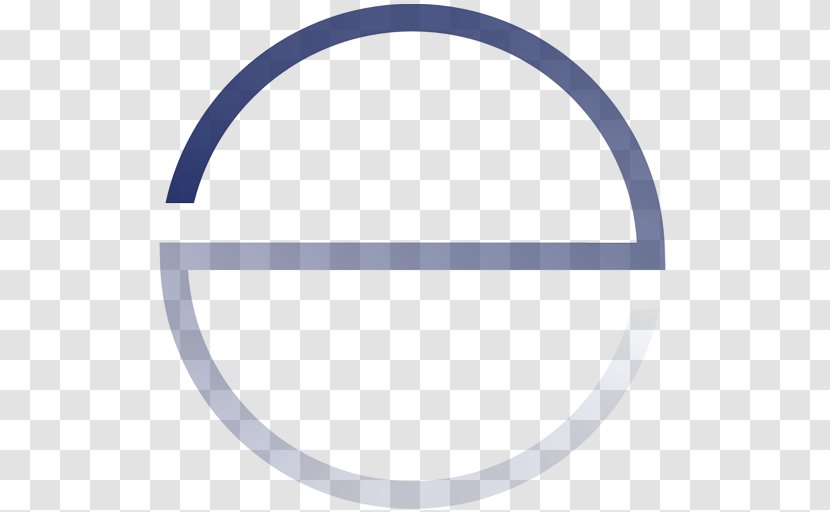 Brand Circle Angle - Blue Transparent PNG
